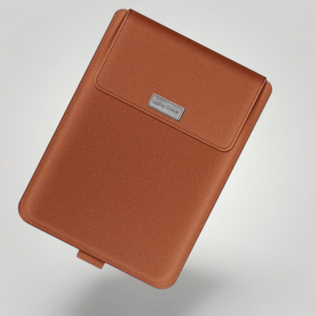 Pochette Ordinateur Cuir Femme | 15 pouces Marron / 15"