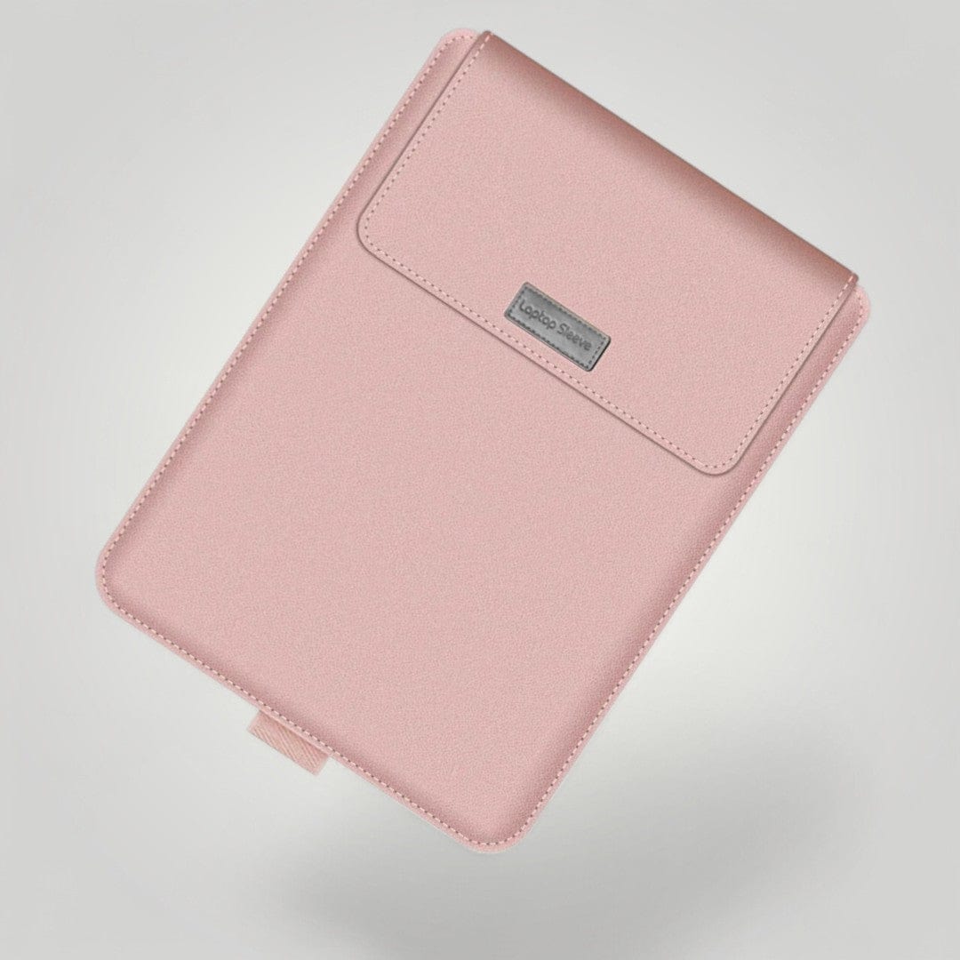 Pochette Ordinateur Cuir Femme | 15 pouces Rose / 15"