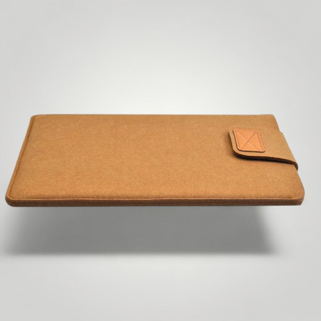 Pochette Ordinateur en Cuir pour Femme Chic | 11 pouces Marron / 11"