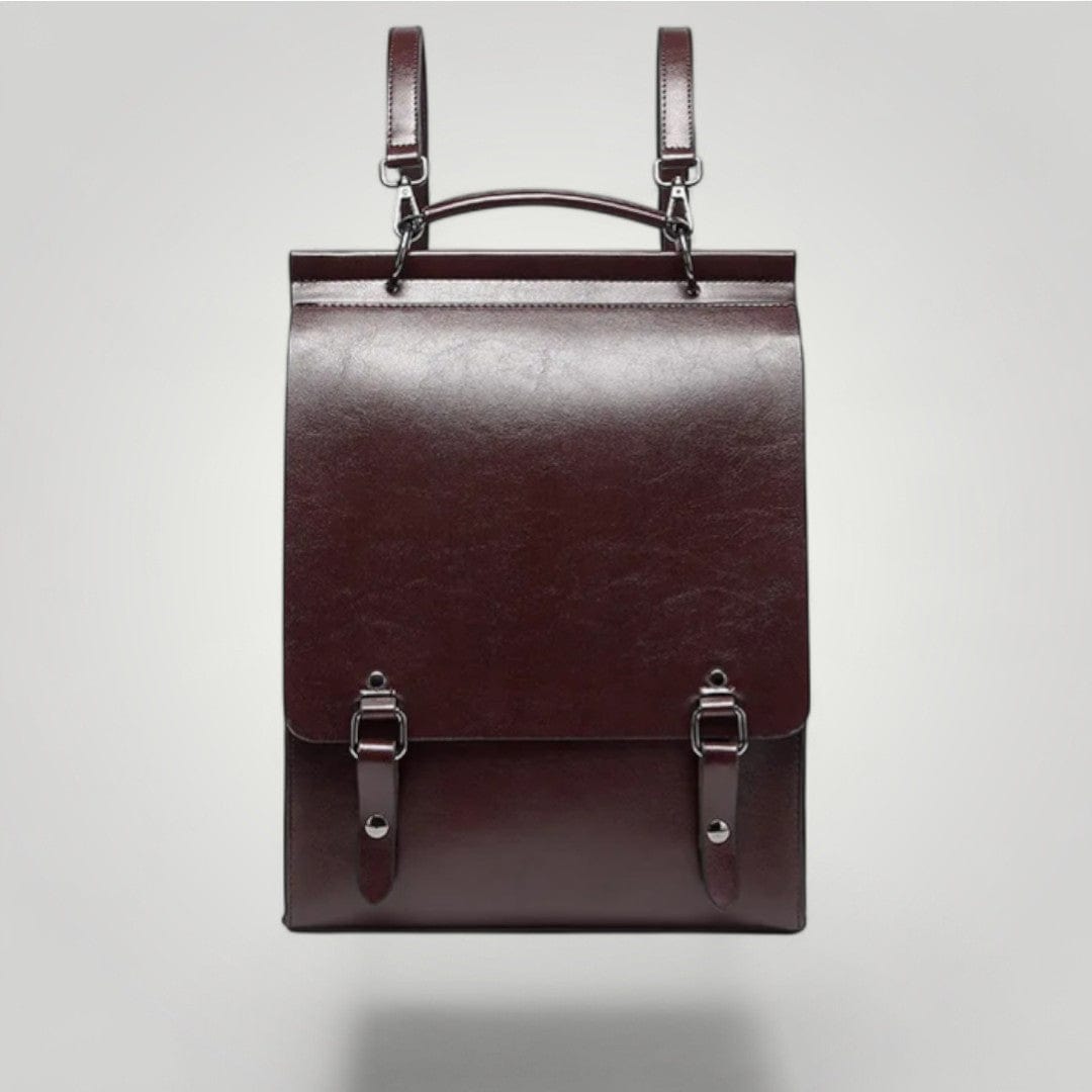 Sac à Dos Ordinateur Femme Cuir Café