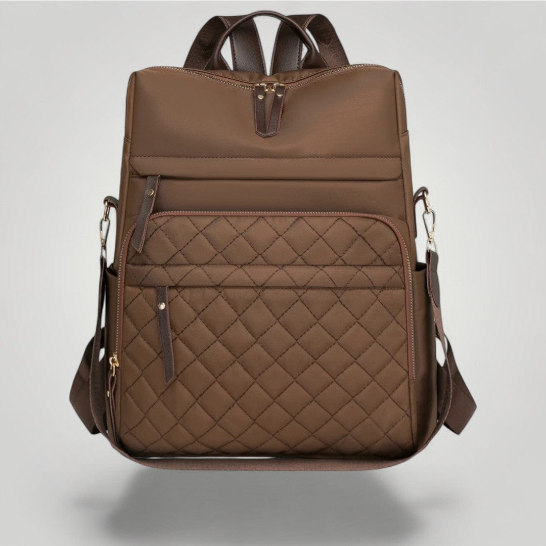 Sac à Dos Ordinateur Femme Léger Café