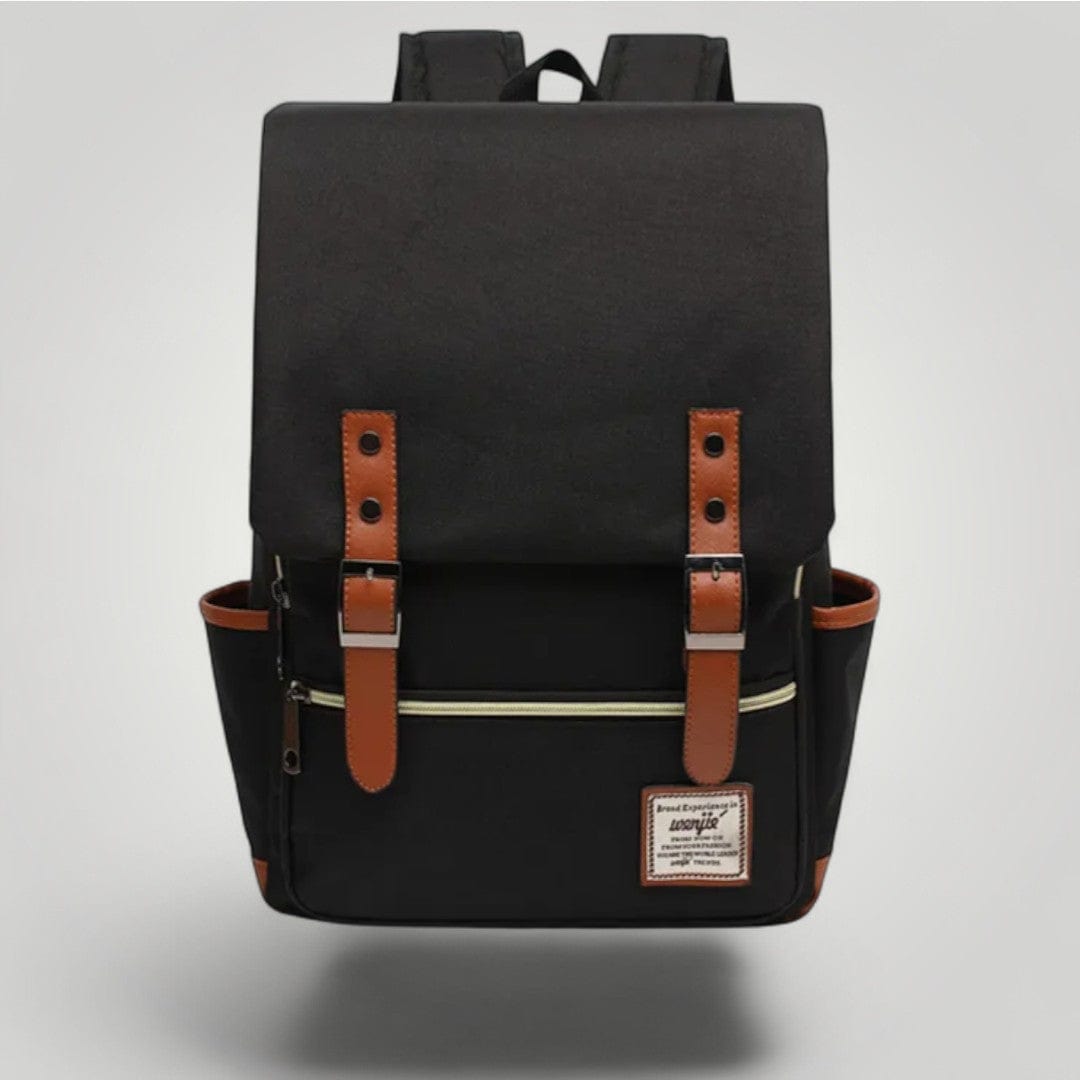 Sac à Dos Ordinateur Femme Vintage 14 pouces Noir