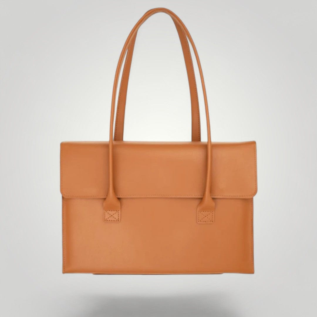 Sac à Ordinateur Portable Femme 14 pouces Marron Clair