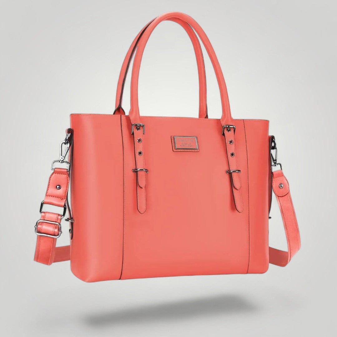 Sac Ordinateur 13 pouces pour Femme Corail