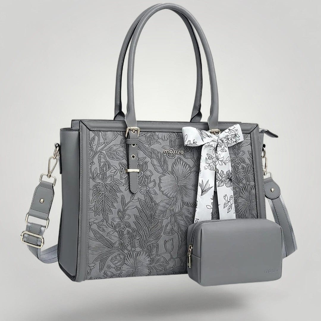 Sac Ordinateur Chic 17 pouces pour Femme Gris / 17"