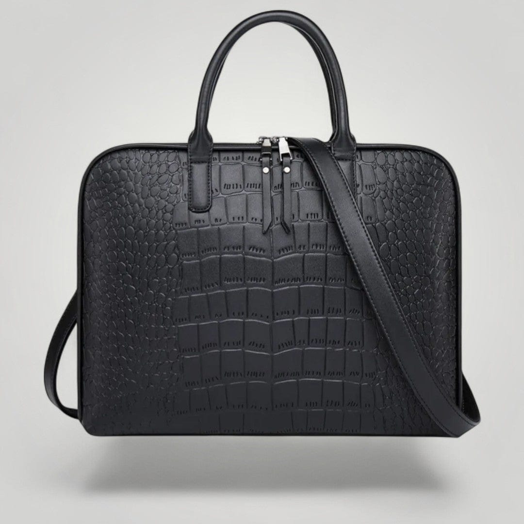 Sacoche Ordinateur pour Femme de Luxe | 15.6 pouces Noir / 15.6"