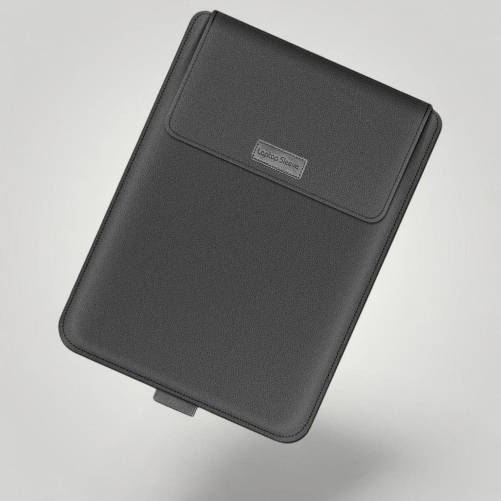 Pochette Ordinateur Cuir Femme | 14 pouces Gris / 13-14"