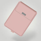 Pochette Ordinateur Cuir Femme | 14 pouces Rose / 13-14"