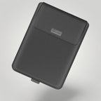 Pochette Ordinateur Cuir Femme | 17 pouces Gris / 16-17"