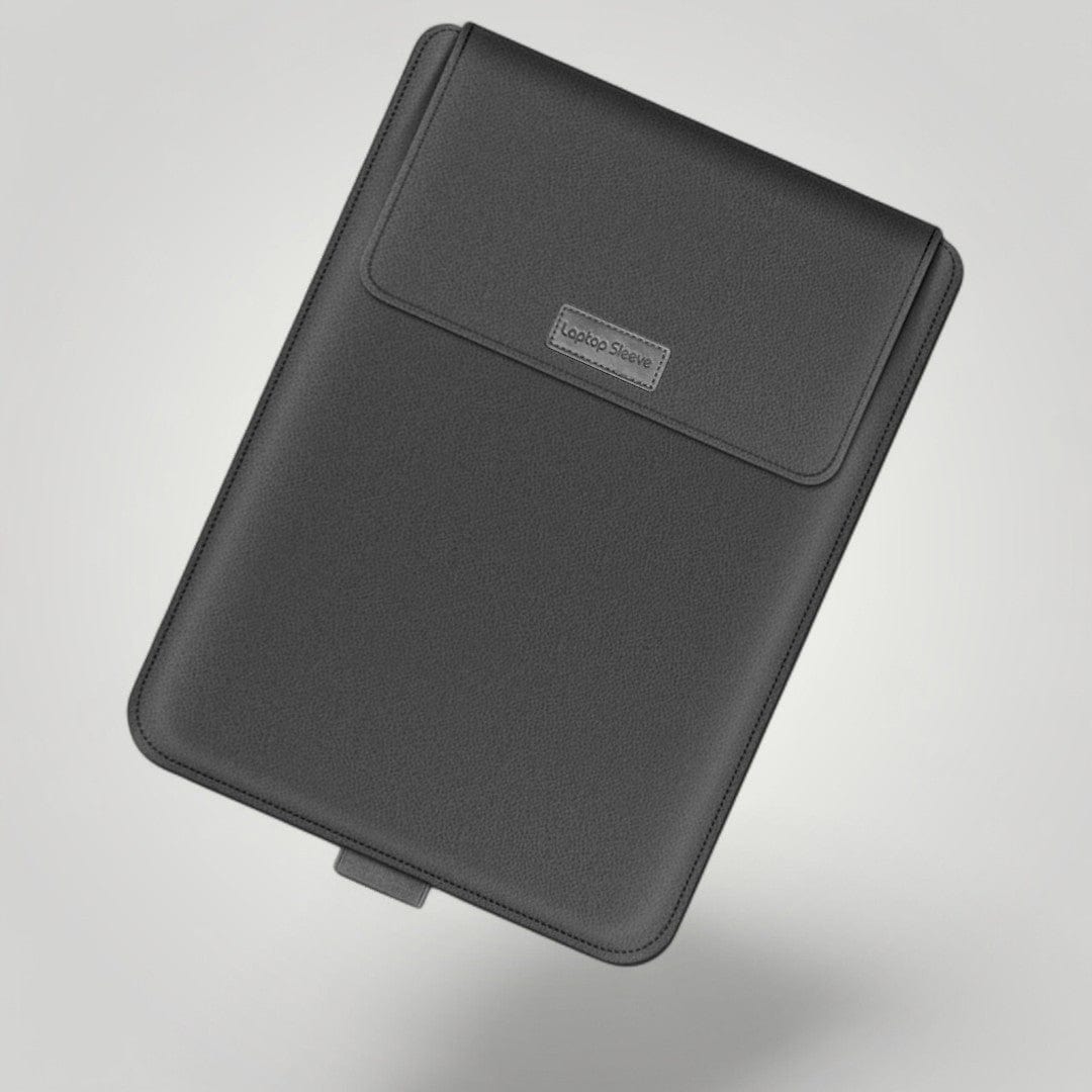 Pochette Ordinateur Cuir Femme | 17 pouces Gris / 16-17"