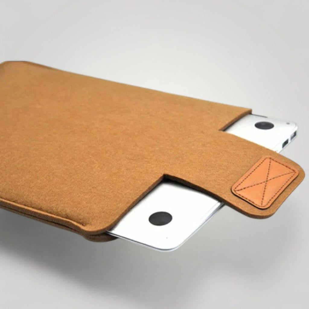 Pochette Ordinateur en Cuir pour Femme Chic | 11 pouces