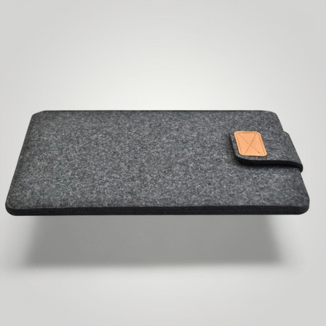 Pochette Ordinateur en Cuir pour Femme Chic | 11 pouces Gris / 11"