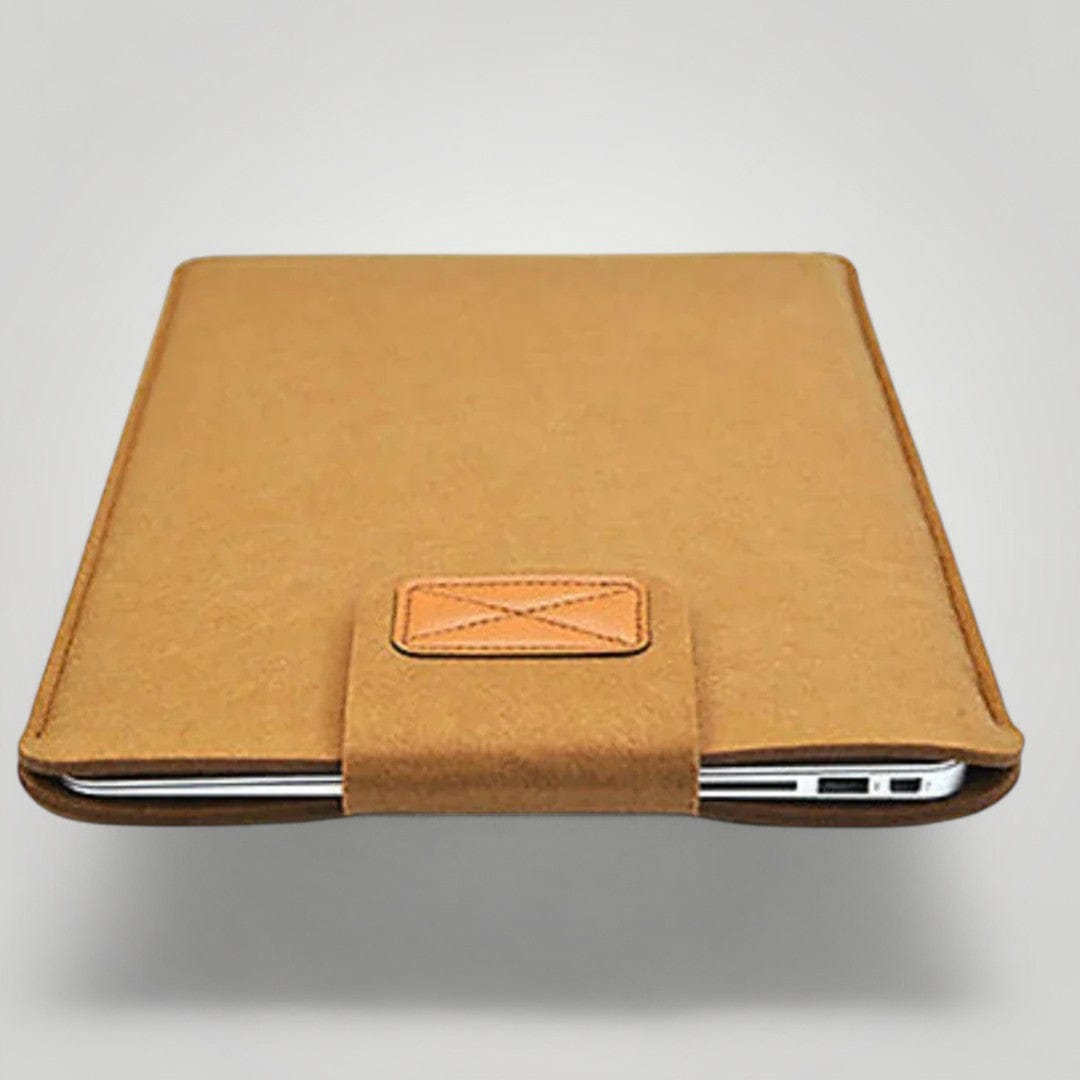 Pochette Ordinateur en Cuir pour Femme Chic | 15 pouces