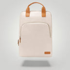 Sac à dos étudiant ordinateur femme 14 pouces Crème / 13-14"