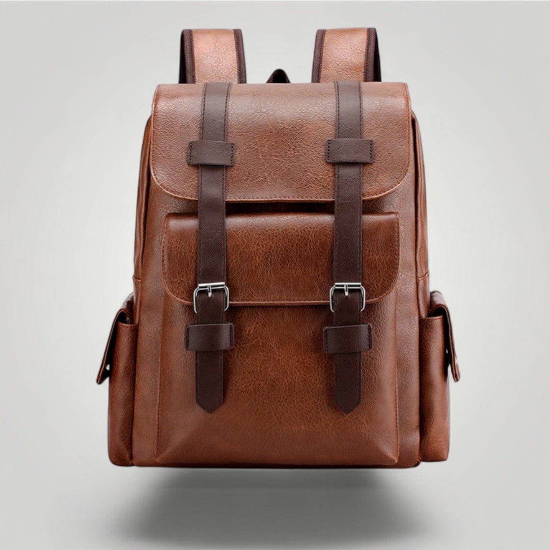 Sac à dos femme pour ordinateur portable en cuir