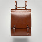 Sac à Dos Ordinateur Femme Cuir Marron