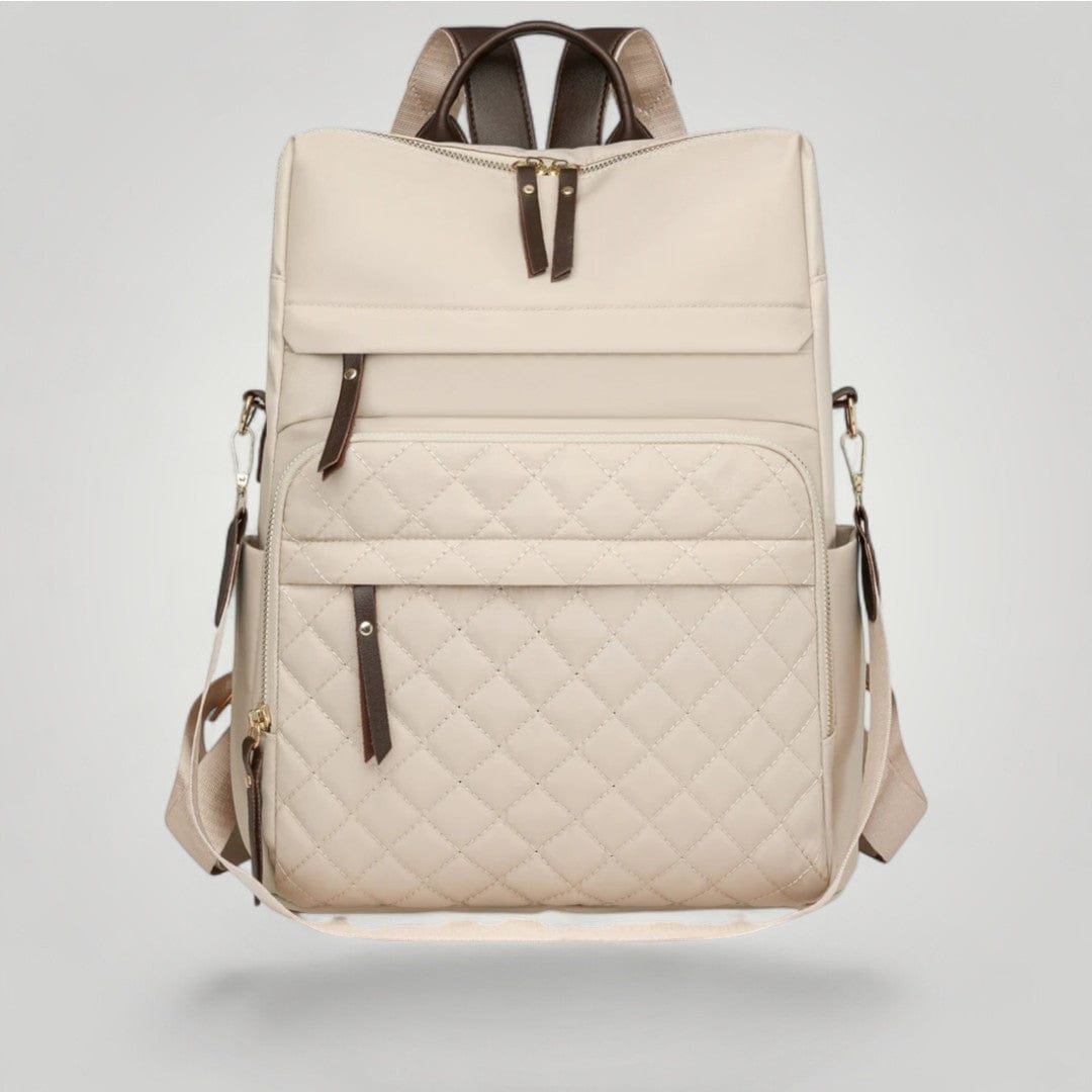 Sac à Dos Ordinateur Femme Léger Crème