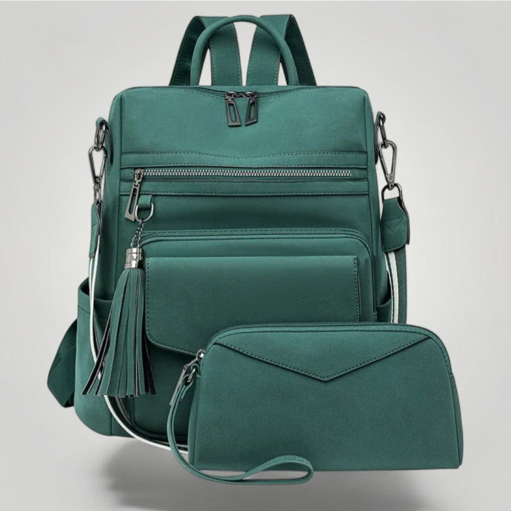 Sac à Dos Ordinateur Femme Luxe Vert