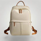 Sac à Dos Ordinateur Portable Femme 16 pouces Crème