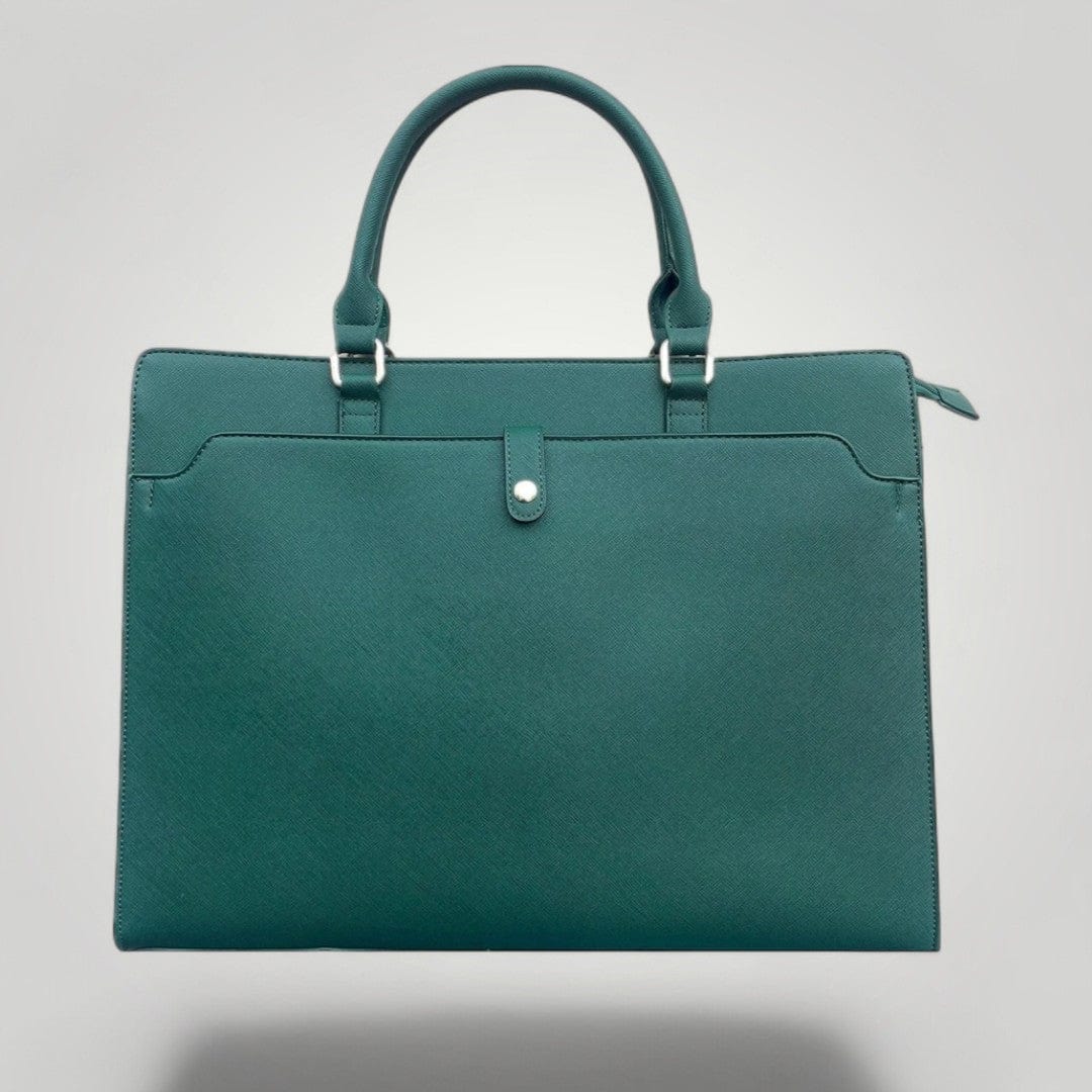 Sac à Main Cuir Ordinateur Femme Vert