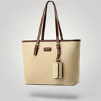 Sac à Main Ordinateur pour Femme 15 pouces Crème / 15"