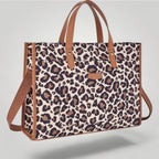 Sac à Main Ordinateur pour Femme 15 pouces Léopard / 15"