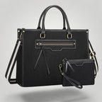 Sac à Main Ordinateur pour Femme Chic Noir / 16"