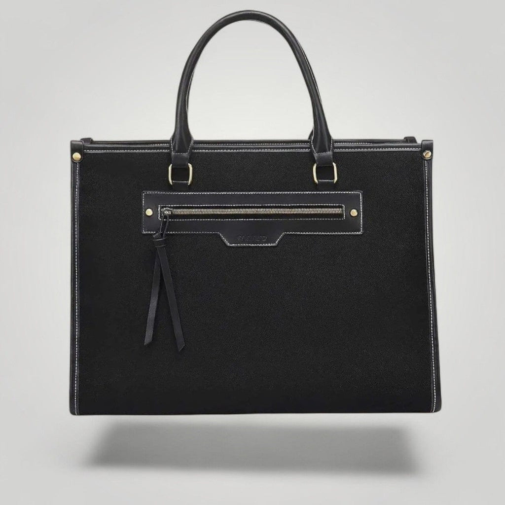 Sac à Main Ordinateur pour Femme Chic Noir / 16"