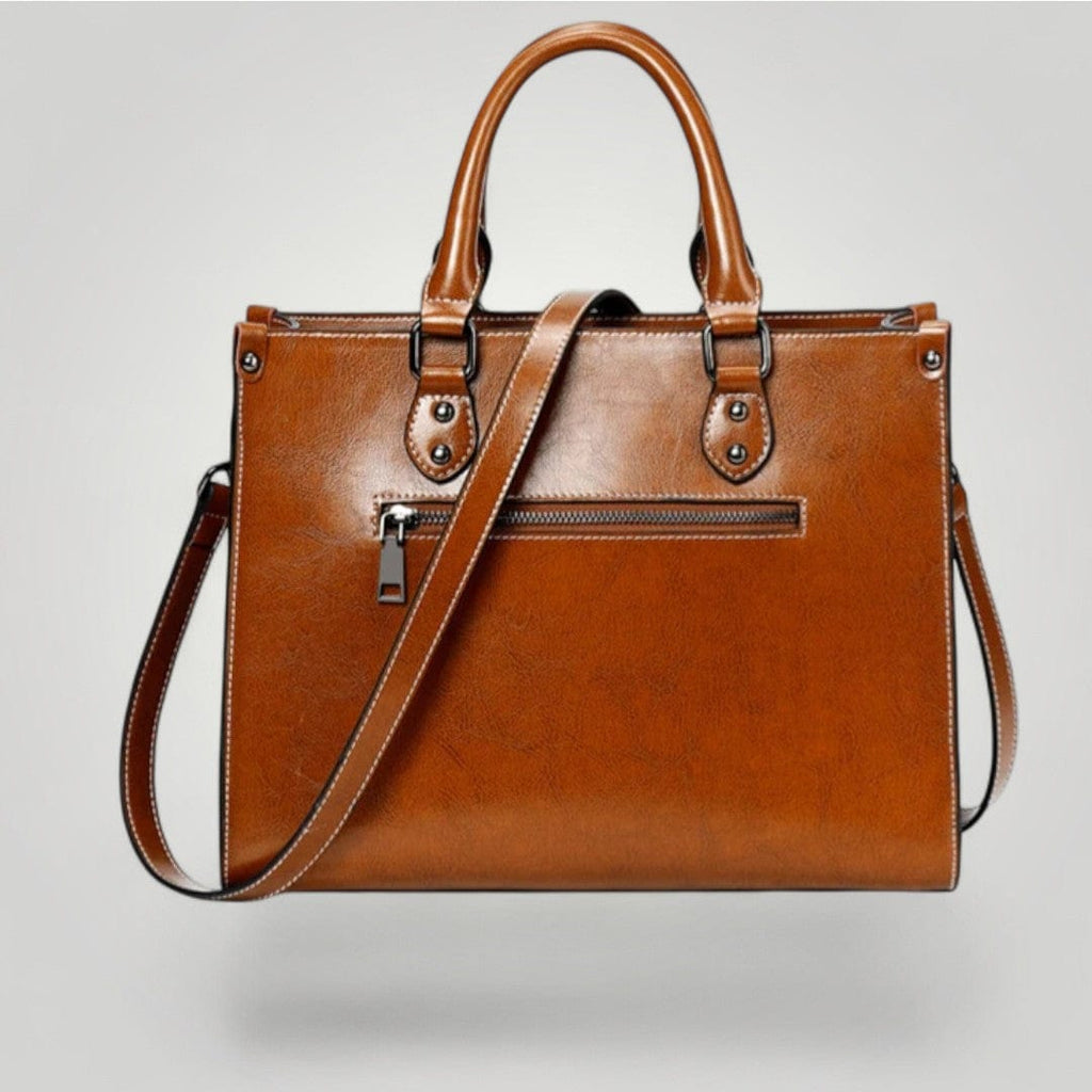 Sac à Main Ordinateur pour Femme en Cuir