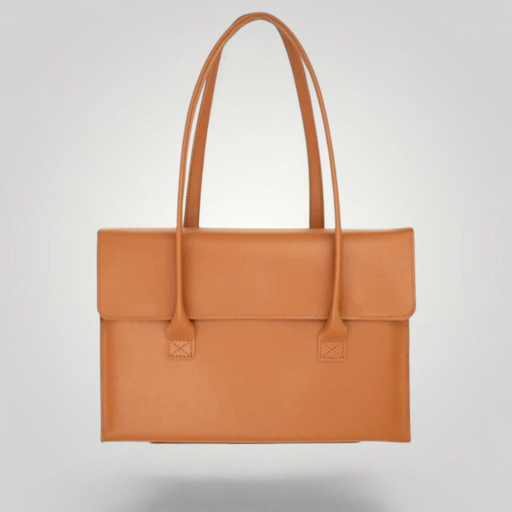 Sac à Ordinateur Portable Femme 15 pouces Marron Clair