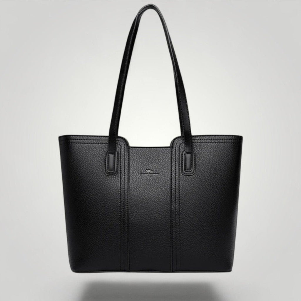 Sac Femme Ordinateur Cuir | 17 pouces Noir