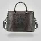 Sac Ordinateur Femme Élégante Gris