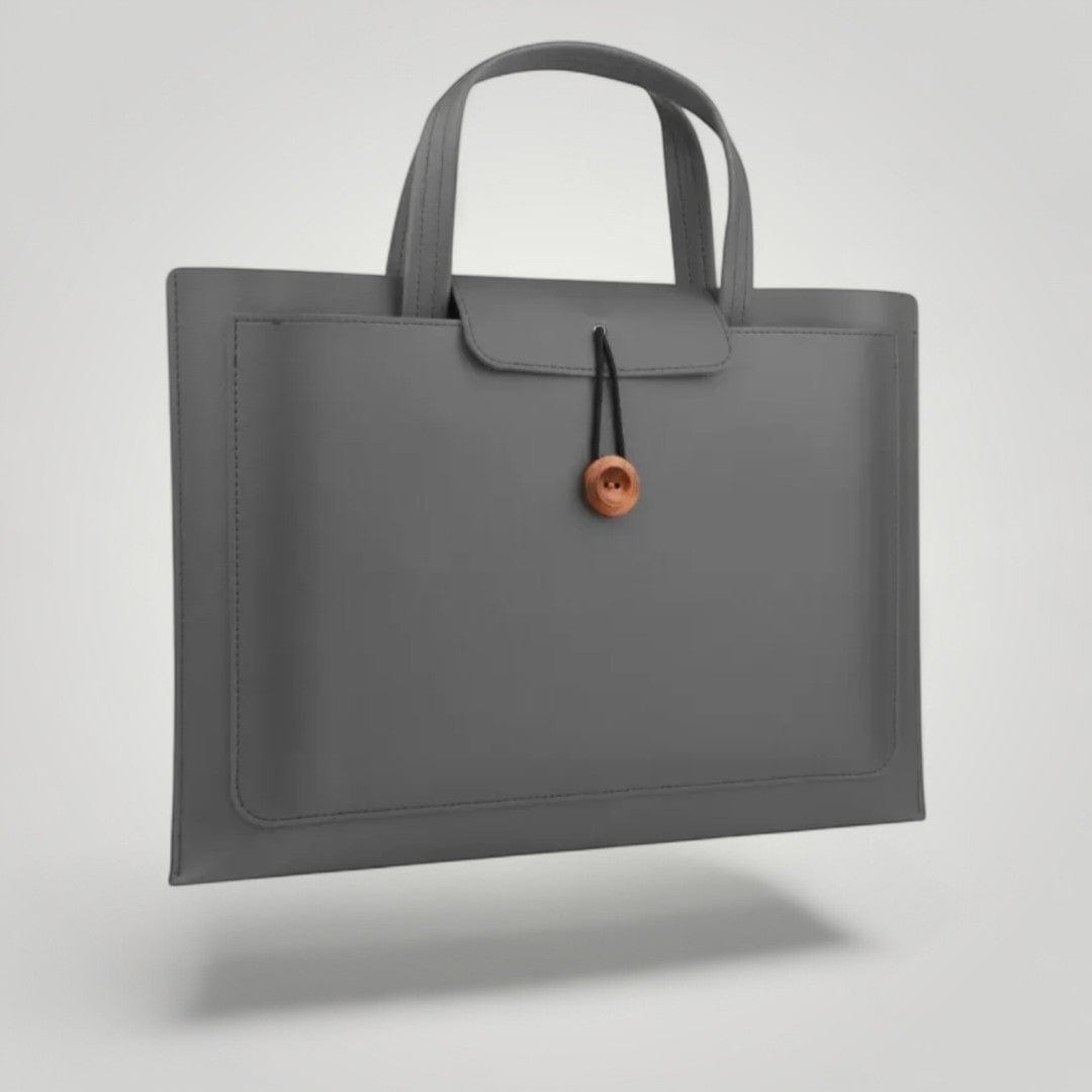 Sacoche Ordinateur Femme Chic | 14 pouces Gris / 13.3-14"