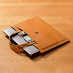 Sacoche Ordinateur Femme Chic | 15 pouces Marron / 15"