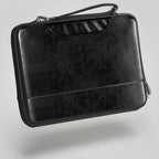 Sacoche Ordinateur Portable Femme en Cuir Végan | 14 pouces Noir / 13-14"