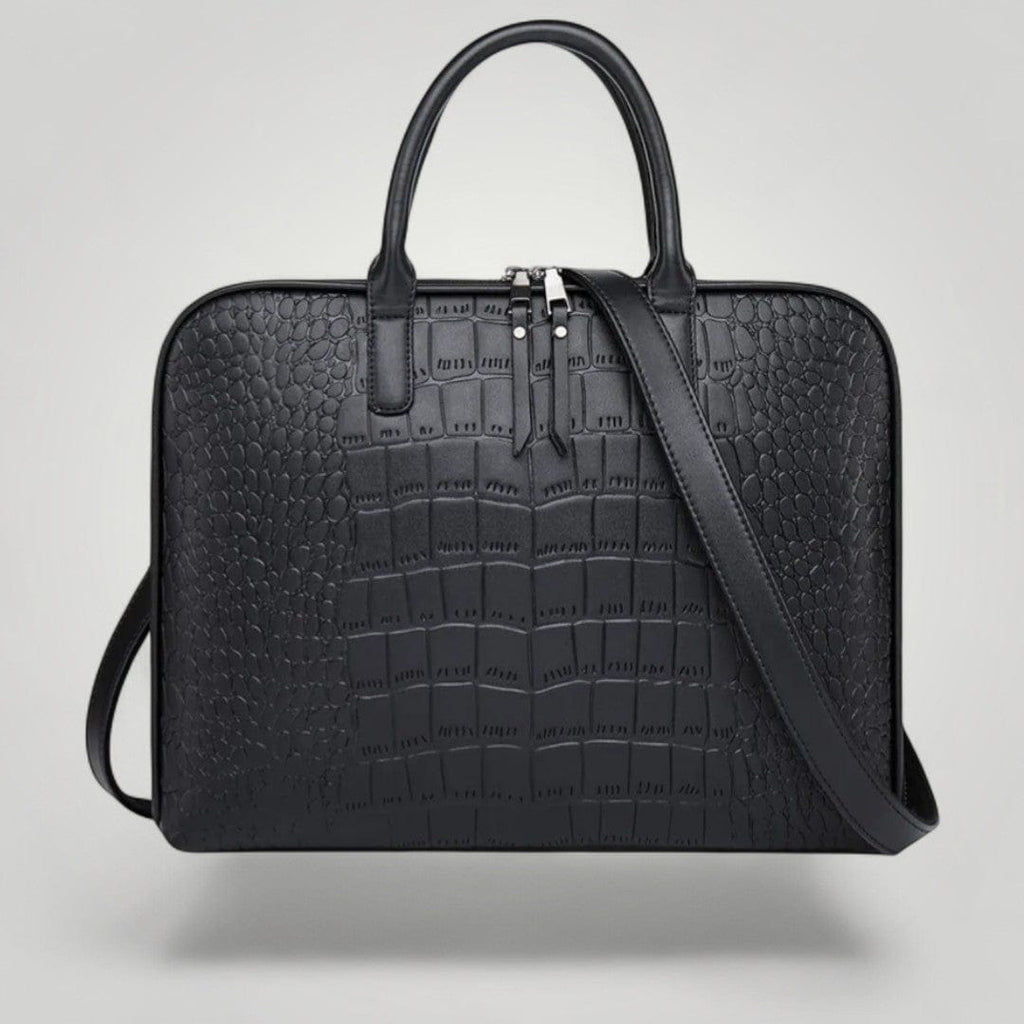 Sacoche Ordinateur pour Femme de Luxe | 15.6 pouces Noir / 15.6"
