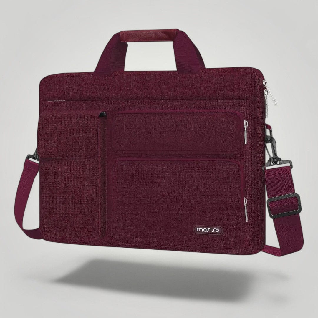 Sacoche Ordinateur pour Femme Originale | 15 pouces Bordeaux / 15"