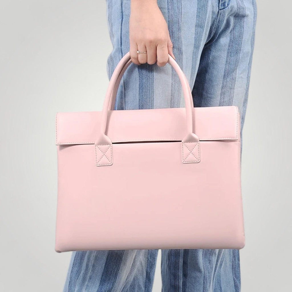 Sacoche Ordinateur pour Femme Originale en Cuir Végan